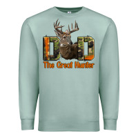 Seafoam Western Dad The Great Deer Hunter Premium Sweatshirt - LillyAllenDesigns