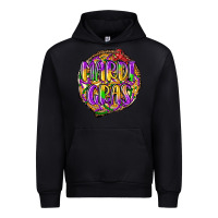 Black mardi gras Urban Hoodie - LillyAllenDesigns
