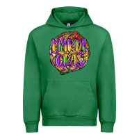 Emerald mardi gras Urban Hoodie - LillyAllenDesigns