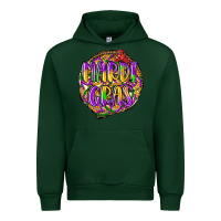 Foreset Green mardi gras Urban Hoodie - LillyAllenDesigns