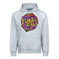 Heather Grey mardi gras Urban Hoodie - LillyAllenDesigns