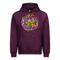 Mauve Wine mardi gras Urban Hoodie - LillyAllenDesigns