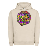 Pigment French Oak mardi gras Urban Hoodie - LillyAllenDesigns