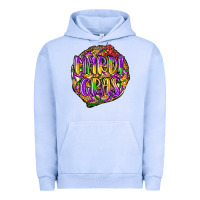 Pigment Grape Ice mardi gras Urban Hoodie - LillyAllenDesigns