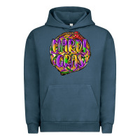 Pigment Midnight Navy mardi gras Urban Hoodie - LillyAllenDesigns