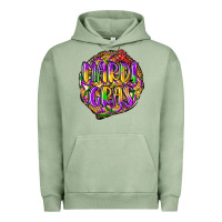 Pigment Oil Green mardi gras Urban Hoodie - LillyAllenDesigns