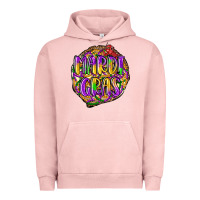 Pigment Salmon mardi gras Urban Hoodie - LillyAllenDesigns
