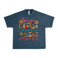 Midnight Navy give me coffee to get me started and jesus to keep Urban Heavy Tee - Zillion Design Studio