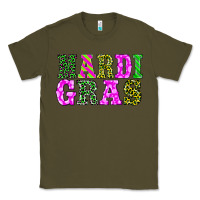 Army Green mardi gras Classic Tee - BarkalooDesign