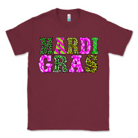 Burgundy mardi gras Classic Tee - BarkalooDesign