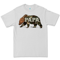 Dove Grey bear papa Premium Tee - Artiststas
