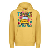 Antique Gold thanks for the ride Premium Hoodie - NancyCooperArtShop