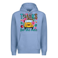 Colony Blue thanks for the ride Premium Hoodie - NancyCooperArtShop