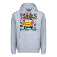 Heather Grey thanks for the ride Premium Hoodie - NancyCooperArtShop