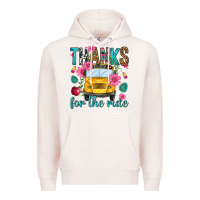 Pale Pink thanks for the ride Premium Hoodie - NancyCooperArtShop