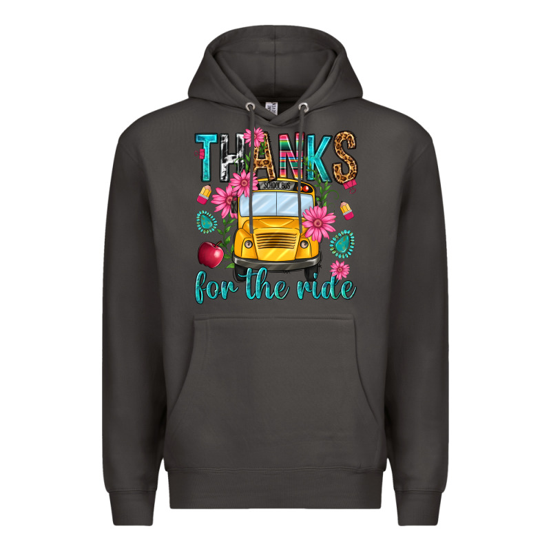 Thanks For The Ride Premium Hoodie by NancyCooperArtShop | Teevron