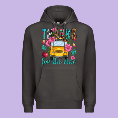 Thanks For The Ride Premium Hoodie Designed By Nancycooperartshop