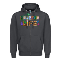 Smoke teacher life Zipper Hoodie - AdoDesignShop