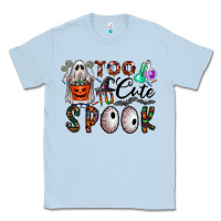 Dusty Blue too cute to spook Classic Tee - CowhideDigitalArt