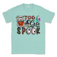 Seafoam too cute to spook Classic Tee - CowhideDigitalArt