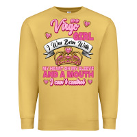 Antique Gold as a virgo girl zodiac girls Premium Sweatshirt - Jasminsmagicworld