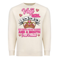 Sandshell as a virgo girl zodiac girls Premium Sweatshirt - Jasminsmagicworld