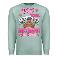 Seafoam as a virgo girl zodiac girls Premium Sweatshirt - Jasminsmagicworld