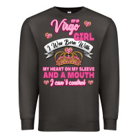 Smoke as a virgo girl zodiac girls Premium Sweatshirt - Jasminsmagicworld