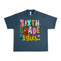 Midnight Navy sixth grade vibes Urban Heavy Tee - texasbilliewilder
