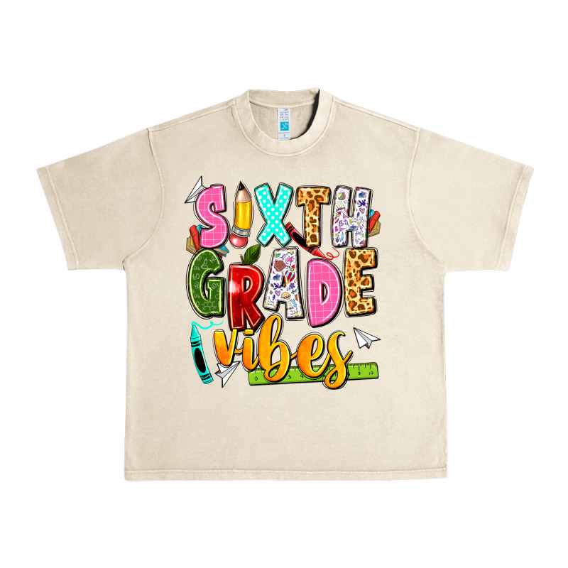 Sixth Grade Vibes Urban Heavy Tee by texasbilliewilder | Teevron