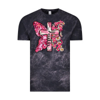Cloud Black faith cancer cross Vintage Tee - Zillion Design Studio