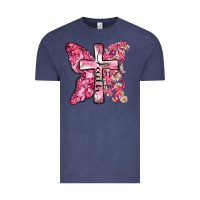 Vintage Denim faith cancer cross Vintage Tee - Zillion Design Studio