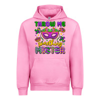 Fuchsia Pink throw me something mister Urban Hoodie - LillyAllenDesigns