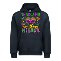 Navy throw me something mister Urban Hoodie - LillyAllenDesigns