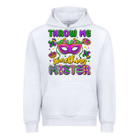 White throw me something mister Urban Hoodie - LillyAllenDesigns