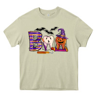 Mossy dental boo halloween Heavy Core Tee - LillyAllenDesigns