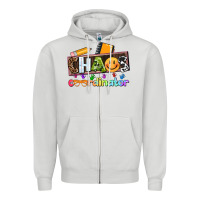 Dove Grey teacher chaos coordinator Zipper Hoodie - AdoDesignShop