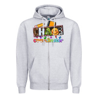 Heather Grey teacher chaos coordinator Zipper Hoodie - AdoDesignShop