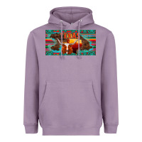 Lavender texas and map with longhorn serape gemstone licanse plate Heavyweight Hoodie - Artiststas