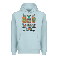 Blue Mist i do not and will not fear tomorrow Premium Hoodie - MaliasSmallBusiness