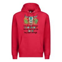 Cardinal i do not and will not fear tomorrow Premium Hoodie - MaliasSmallBusiness