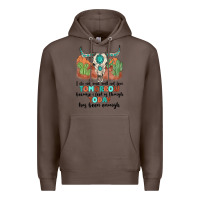 Coffee i do not and will not fear tomorrow Premium Hoodie - MaliasSmallBusiness