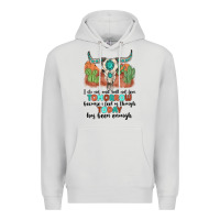 Dove Grey i do not and will not fear tomorrow Premium Hoodie - MaliasSmallBusiness