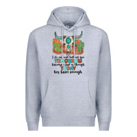Heather Grey i do not and will not fear tomorrow Premium Hoodie - MaliasSmallBusiness
