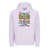 Lilac i do not and will not fear tomorrow Premium Hoodie - MaliasSmallBusiness