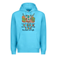 Ocean Blue i do not and will not fear tomorrow Premium Hoodie - MaliasSmallBusiness