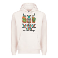 Pale Pink i do not and will not fear tomorrow Premium Hoodie - MaliasSmallBusiness