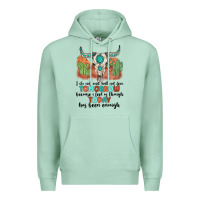 Seafoam i do not and will not fear tomorrow Premium Hoodie - MaliasSmallBusiness