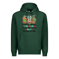 Sports Green i do not and will not fear tomorrow Premium Hoodie - MaliasSmallBusiness