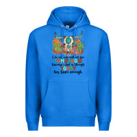 True Royal i do not and will not fear tomorrow Premium Hoodie - MaliasSmallBusiness